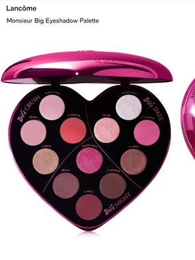 Lancôme Monsieur Big Heart Eyeshadow Palette - Pink & Rose Gold